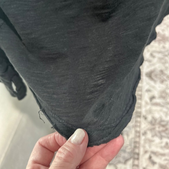 🐨EUC - ZELLA RELAXED WASH LONG SLEEVE SLUB TEE - Picture 4 of 15